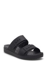 Crocs - Brooklyn Buckle Low Low - Plokščiapadžiai sandalai - Juoda