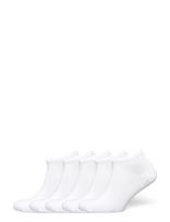 Decoy - Decoy Sneaker Sock 5-Pk - Kojinės iki kulkšnių - Balta