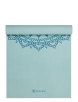 Gaiam - Aquatic Marrakesh 5Mm Classic Printed - Sportiniai jogos kilimėliai ir priedai - Mėlyna