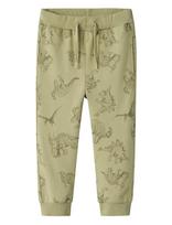 Name It - Nmmvaron Aop Swt Pant Unb Noos - Sportinės kelnės - Žalia