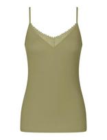 Triumph - Aura Spotlight Camisole - Laisvalaikio marškinėliai - Chaki spalva