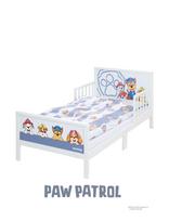 Paw Patrol - Toddler-Complete Bed Paw Patrol - Vaikiškos lovos ir aksesuarai - Balta