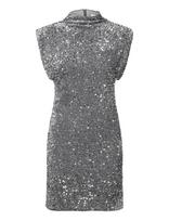 Noella - Kali Dress - Trumpa suknelė - Sidabro