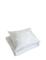 Majvillan - Confetti Grey Single Bed Set 150X210 Cm - Patalynės komplektas - Pilka