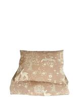 Majvillan - Summer Fields Brown Single Bed Set 150X210 Cm - Patalynės komplektas - Smėlio