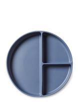 Nuuroo - Mingo Divided Silicone Plate - Lėkštės - Mėlyna