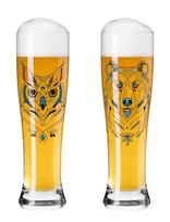 Ritzenhoff - Brauchzeit Ölglas Vete 2-P - Alaus taurė - Marga / raštuota