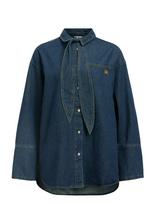Object - Objneel Lo L/S Denim Shirt Rep - Džinsiniai marškiniai - Mėlyna