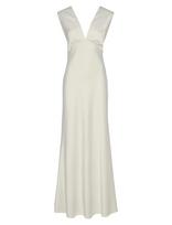 YAS - Yasdottea Ss Train Dress S. - Celeb - Ilga suknelė - Balta