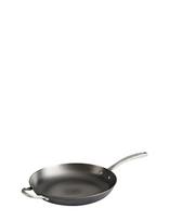 Satake - Cast Iron Nitriding Frying Pan With Helping Handle - Keptuvė - Juoda