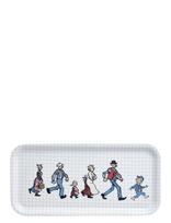 Emil I Lönneberga - Emil Tray 27X13Cm The Katthult Folks - Dekoravimo aksesuaras - Marga / raštuota