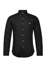 Polo Ralph Lauren - Slim Fit Linen Shirt - Lininiai marškiniai - Juoda