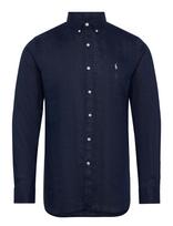 Polo Ralph Lauren - Slim Fit Linen Shirt - Lininiai marškiniai - Tamsiai mėlyna