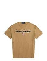 Polo Ralph Lauren - Classic Fit Polo Sport Jersey T-Shirt - Marškinėliai trumpomis rankovėmis - Ruda