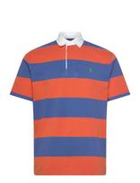 Polo Ralph Lauren - Classic Fit Short-Sleeve Rugby Shirt - Marškinėliai trumpomis rankovėmis - Oranžinė