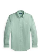 Polo Ralph Lauren - Custom Fit Linen Shirt - Lininiai marškiniai - Žalia