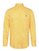 Polo Ralph Lauren - Custom Fit Linen Shirt - Lininiai marškiniai - Geltona