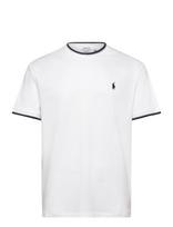 Polo Ralph Lauren - Classic Fit Stretch Mesh T-Shirt - Marškinėliai trumpomis rankovėmis - Balta