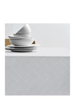 Södahl - Dug 140X370 Tiles Damask White - Staltiesė - Balta