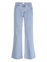 ABRAND - 99 Low Baggy Flare Gigi Mid Blue - Platėjančios kelnės - Mėlyna