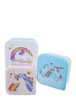 Puckator - Set Of 3 Lunch Box S/M/L - Pietų dėžutė - Marga / raštuota
