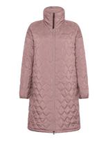 Didriksons - Nino Wns Parka Long - Sportinė striukė - Rožinė