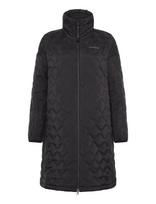 Didriksons - Nino Wns Parka Long - Sportinė striukė - Juoda