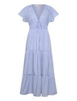 A-View - Fransisko Maxi Dress - Ilga suknelė - Mėlyna