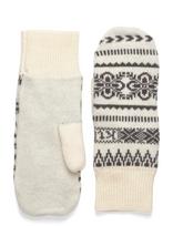 Kari Traa - Selma Knit Mittens - Sportinės kumštinės pirštinės - Kreminė spalva