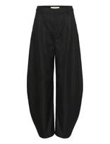 Gestuz - Gzcallia Mw Barrel Pants - Plačios kelnės - Juoda