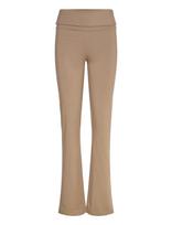 Casall - Sublime Folded Flare Pants - Treniruočių kelnės - Smėlio