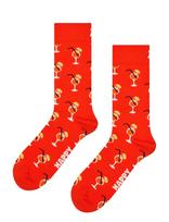 Happy Socks - Orange Spritz Sock - Įprastos kojinės - Raudona