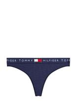 Tommy Hilfiger - Classic Thong - Stringai - Tamsiai mėlyna