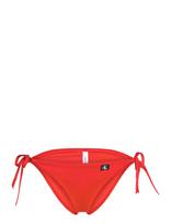 Calvin Klein - String Side Tie - Bikinis su raišteliais šonuose - Raudona