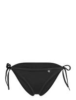 Calvin Klein - String Side Tie - Bikinis su raišteliais šonuose - Juoda