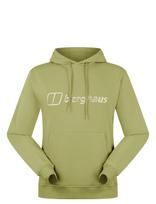 Berghaus - Bg M Logo Hoody Light - Sportinis džemperis su gobtuvu - Žalia