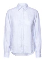 Gant - Reg Linen Shirt - Lininiai marškiniai - Mėlyna