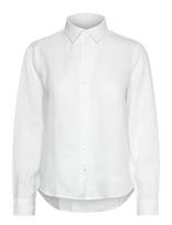 Gant - Reg Linen Shirt - Lininiai marškiniai - Balta