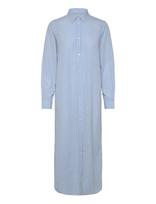 Gant - Rel Tonal Striped Seersucker Dress - Iki kelių ir midi suknelės - Mėlyna