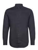 Armani Exchange - Shirt - Lininiai marškiniai - Juoda