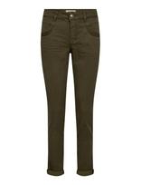 MOS MOSH - Mmnaomi Treasure Pant - Kelnės - Chaki spalva