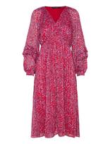 French Connection - Amy Calista Midi Dress - Iki kelių ir midi suknelės - Raudona