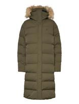 Helly Hansen - W Aria Long Parka - Sportinė striukė - Chaki spalva