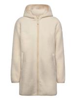 Helly Hansen - W Maud Pile Jacket - Sportinė lauko striukė - Kreminė spalva