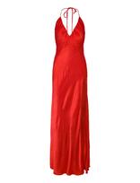 Bardot - Yve Halter Dress - Ilga suknelė - Raudona