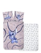 Lilo & Stitch - Bed Linen Junior Lilo 5473 - 100X140, 40X45 Cm - Patalynės komplektas - Marga / raštuota