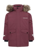 Didriksons - Bjärven Kids Parka 4 - Parka stiliaus striukė - Raudona