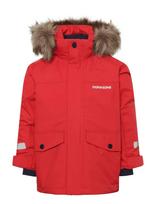 Didriksons - Bjärven Kids Parka 4 - Parka stiliaus striukė - Raudona