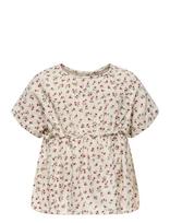 Kids Only - Kmgthyra Life S/S Top Wvn Noos - Palaidinės ir tunikos - Balta