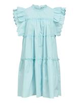 Object - Objhope S/L Dress Rep - Trumpa suknelė - Mėlyna